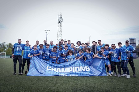 KRC Genk U18 champions of Belgium