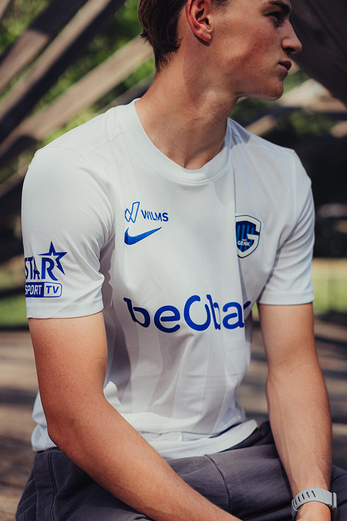Voorkant van het nieuwe shirt