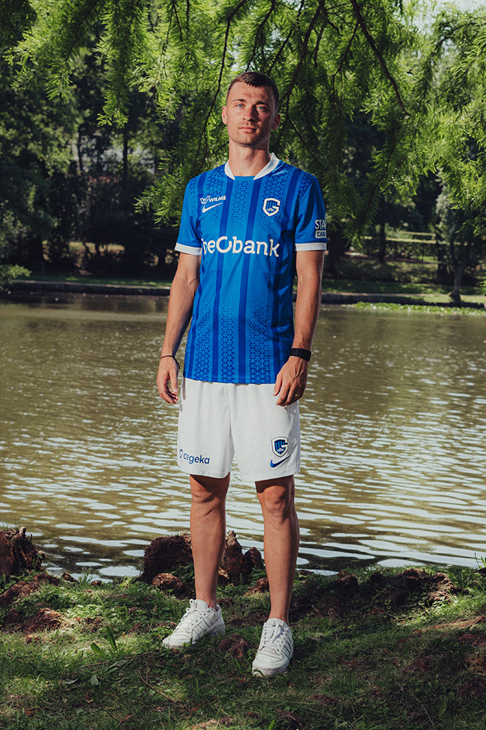 Voorkant van het nieuwe shirt