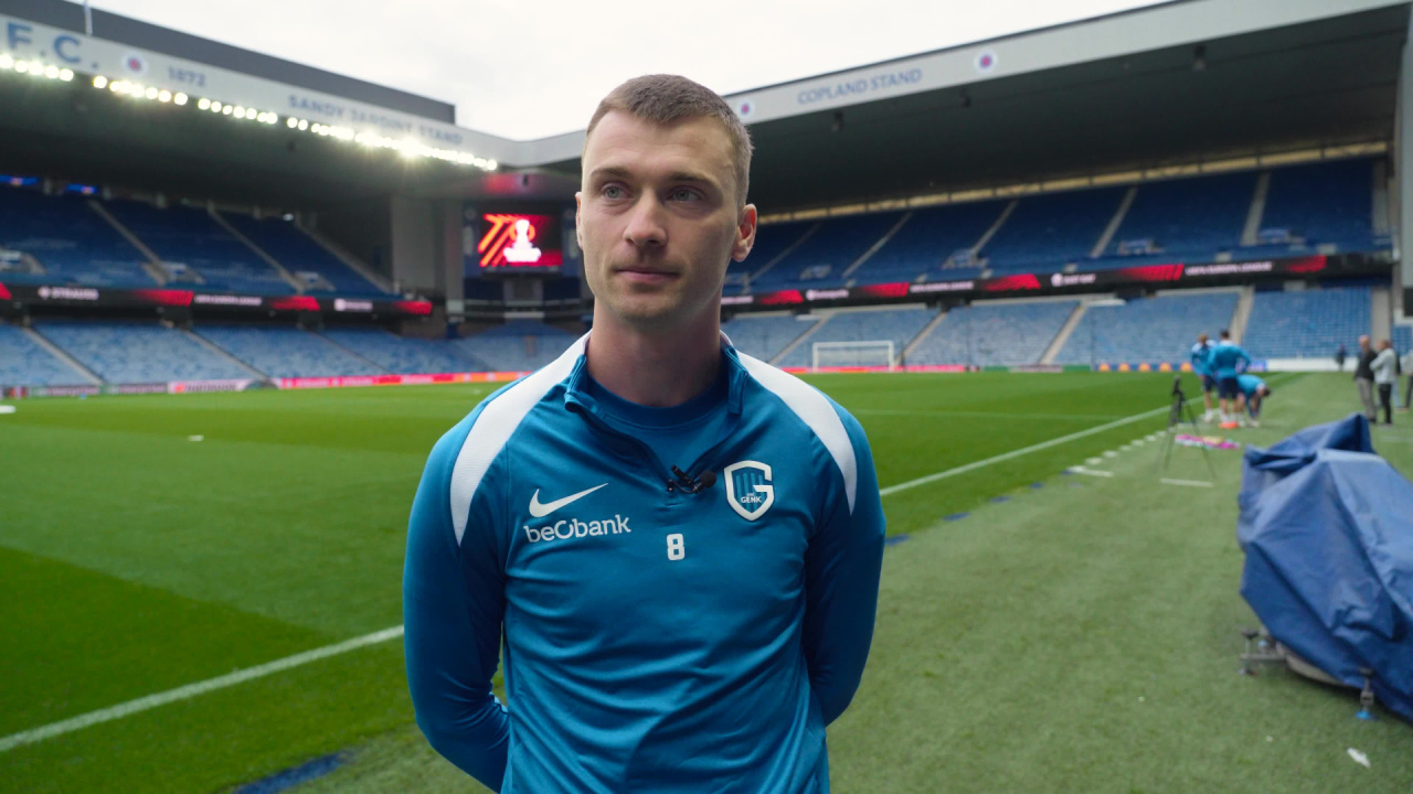 Glasgow Rangers-KRC Genk:  Bryan Heynen