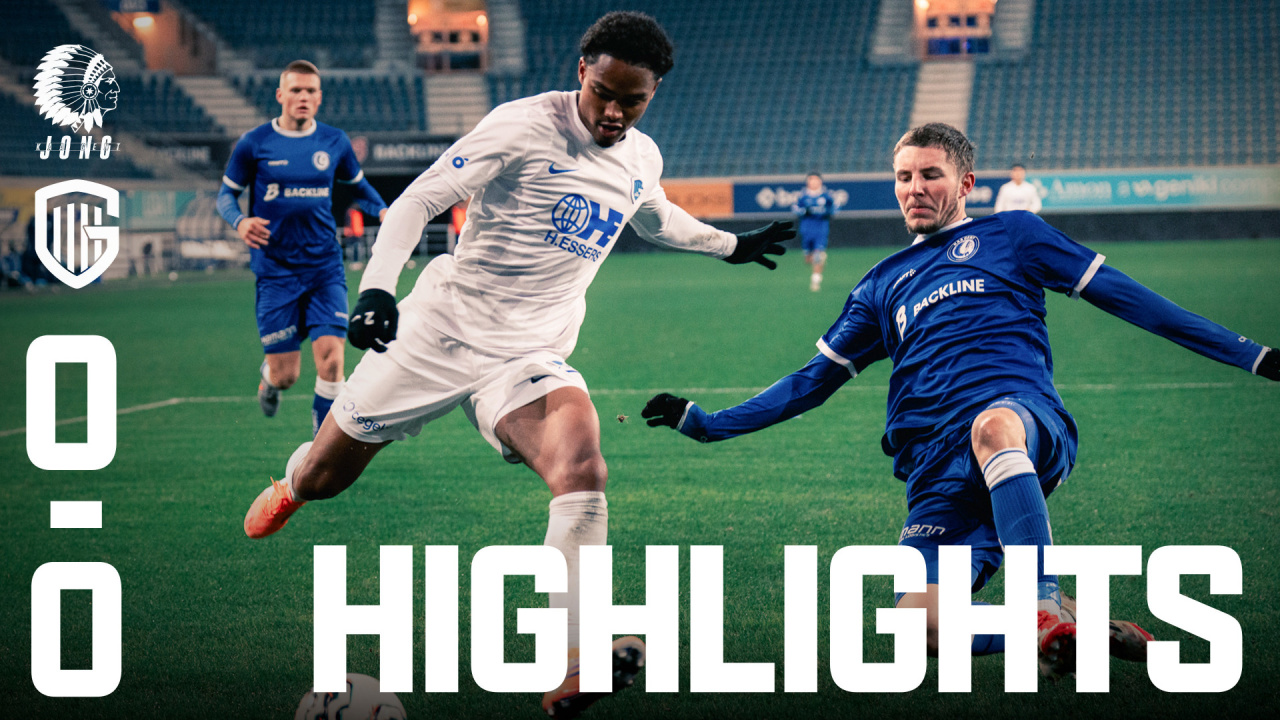 Jong KAA Gent-Jong Genk: 0-0