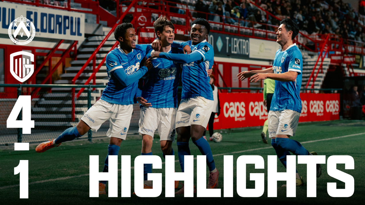 KV Kortrijk-Jong Genk : 4-1