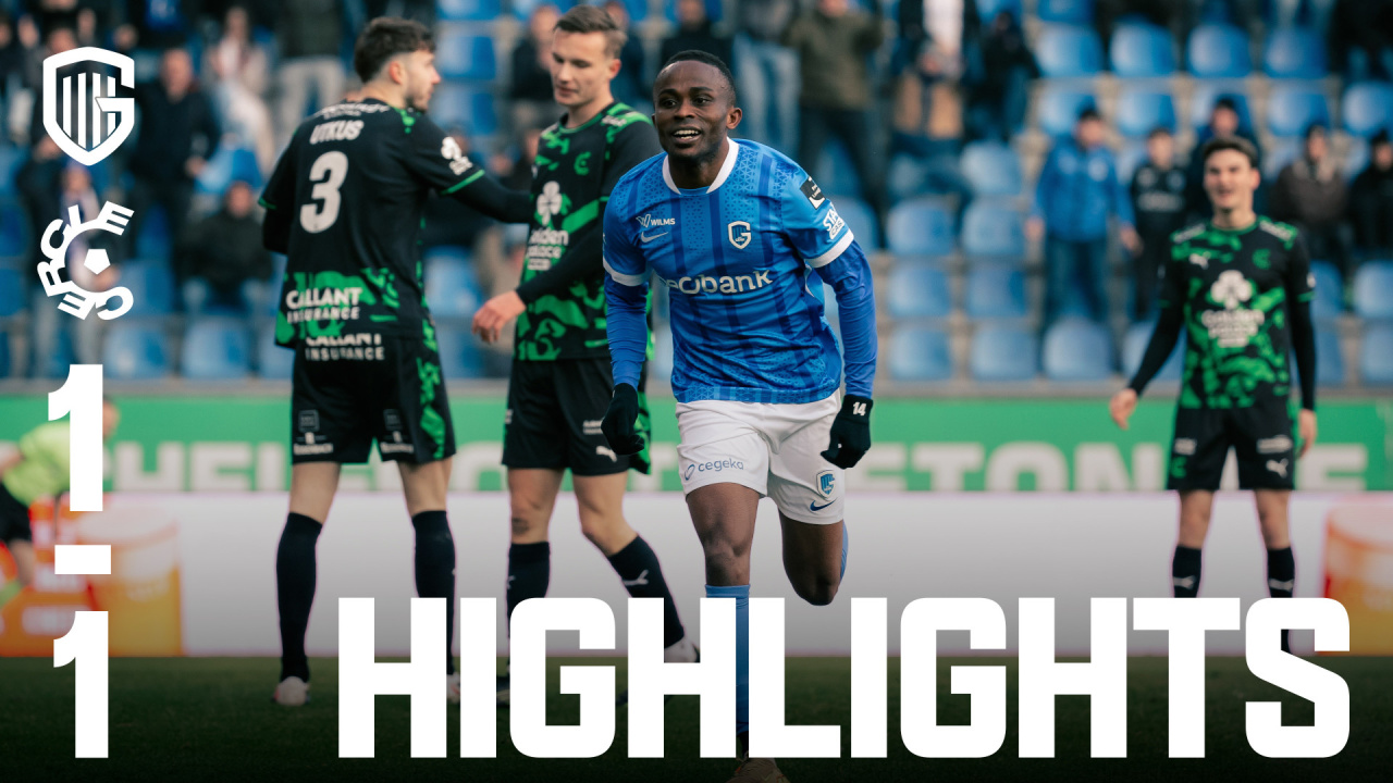 KRC Genk-Cercle Brugge: 1-1