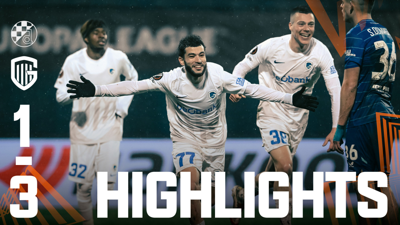 Dinamo Zagreb-KRC Genk: 1-3
