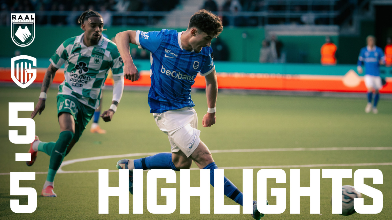 La Louvière- KRC Genk: 5-5