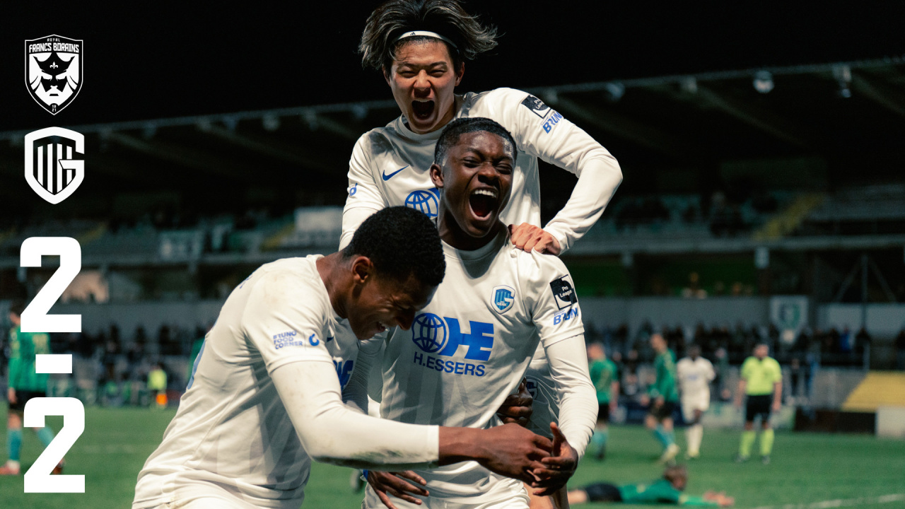 Francs Borains -Jong Genk: 2-2