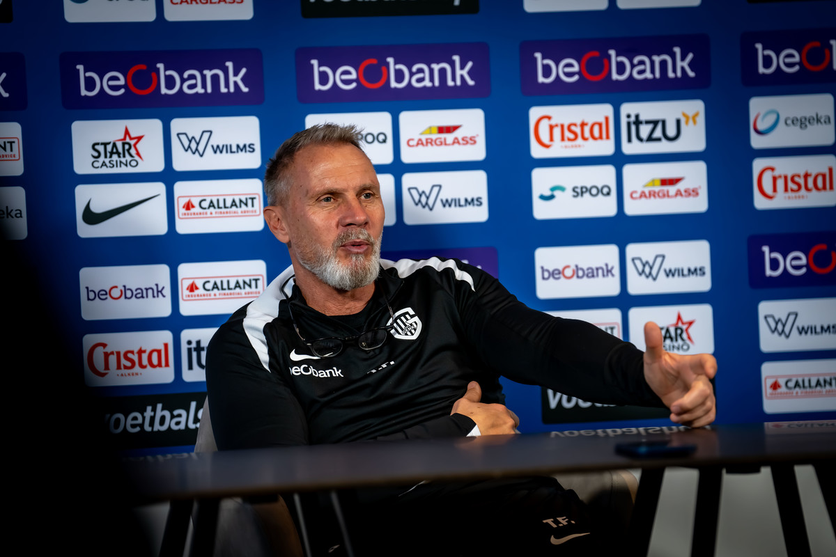 Fink blikt vooruit op topper tegen Anderlecht