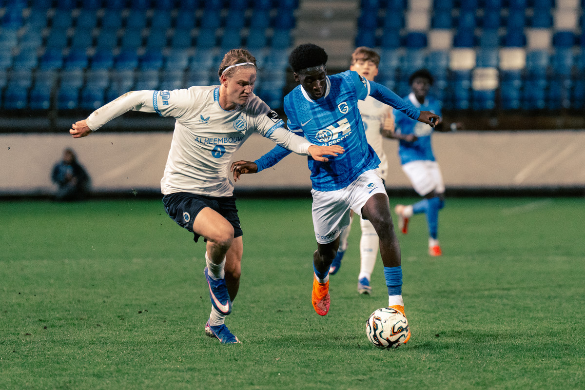 Geen doelpunten voor Jong Genk tegen Club NXT