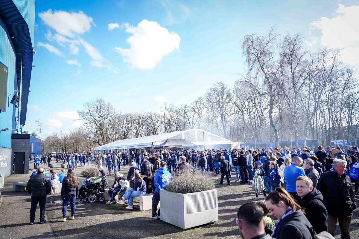 Update: vrijdag geen groot scherm in Luminex Fanzone