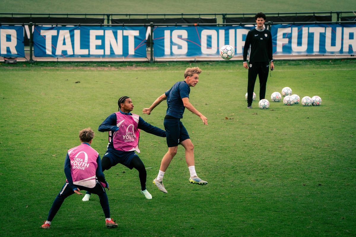 Kom onze U19 woensdag aanmoedigen in de Youth League