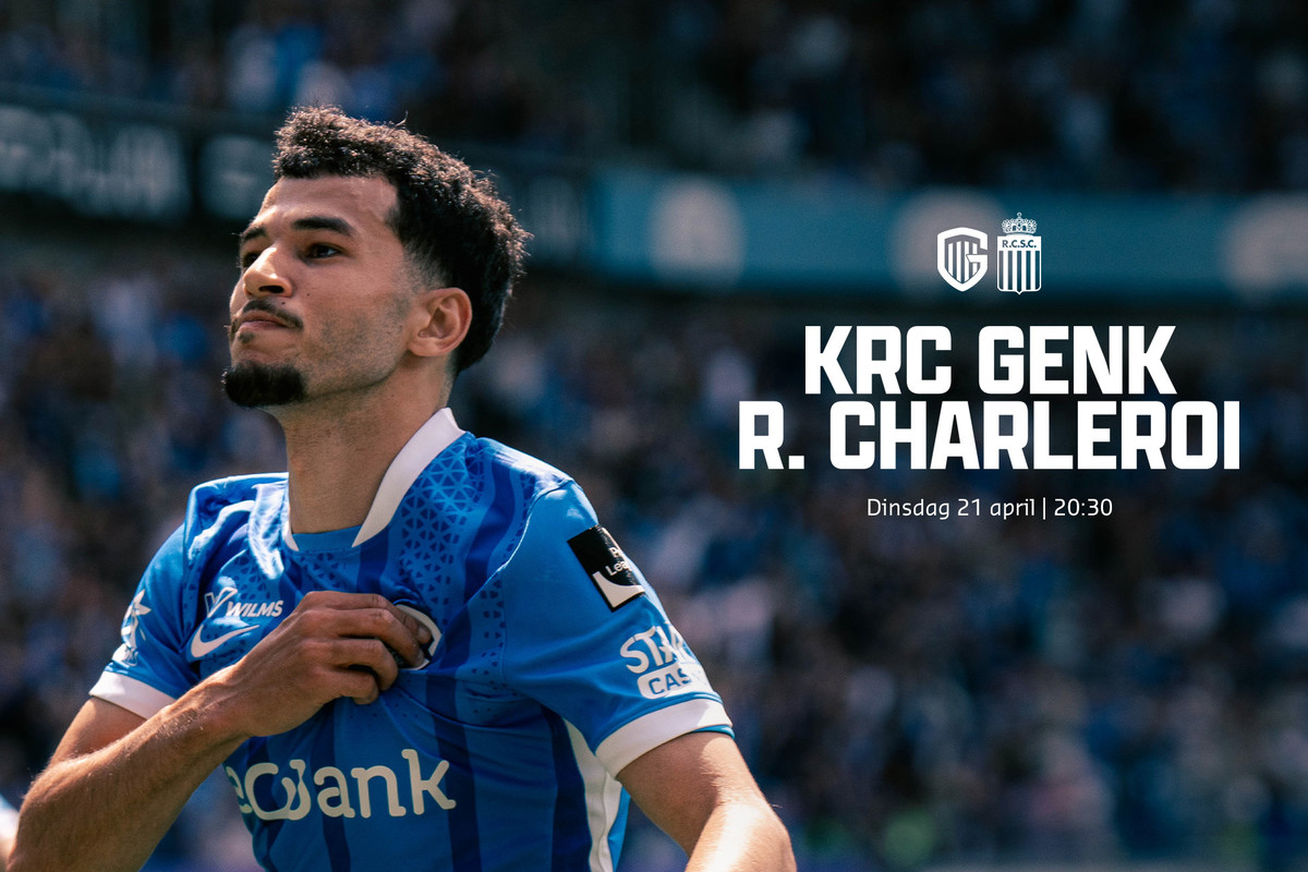 Belangrijke info KRC Genk - Sporting Charleroi