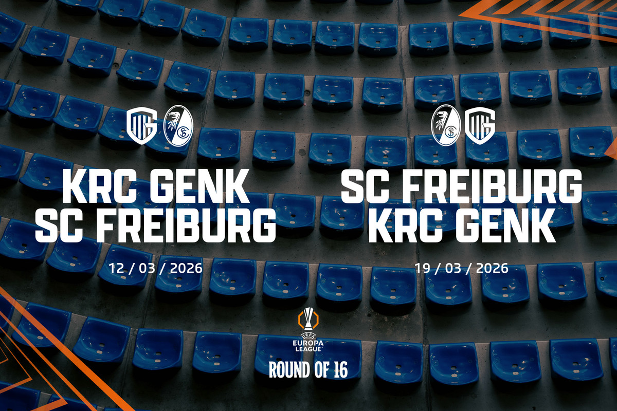 KRC Genk treft SC Freiburg in 1/8ste finales Europa League