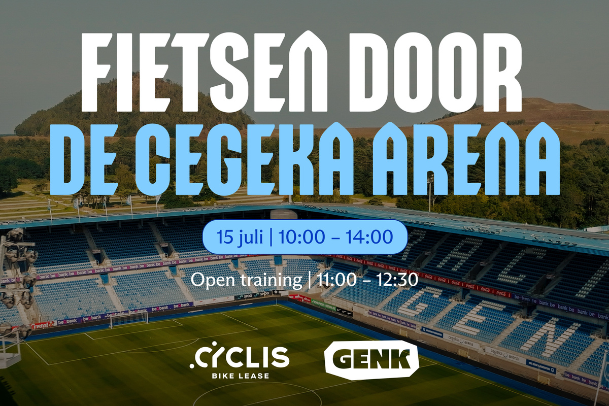 Fietsen op onze grond