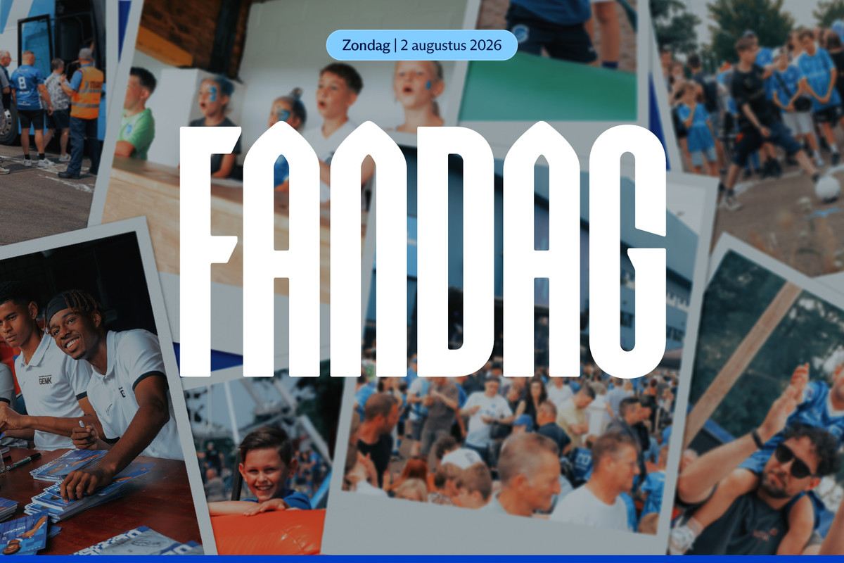 Ontdek hier het volledige programma van de fandag