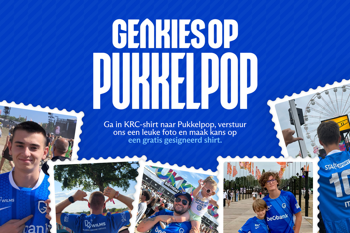 Spotten we jou in KRC-kleuren op Pukkelpop?