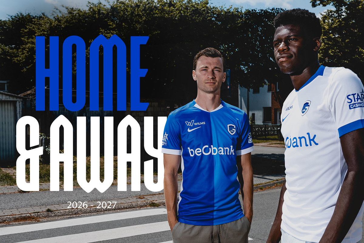 New home and away shirts