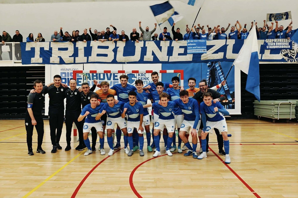 Steun KRC Genk Futsal op weg naar het kampioenschap