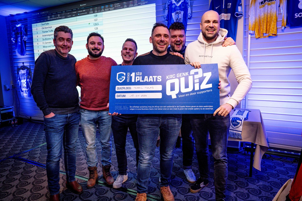 Geslaagde tweede editie KRC Genk Quiz