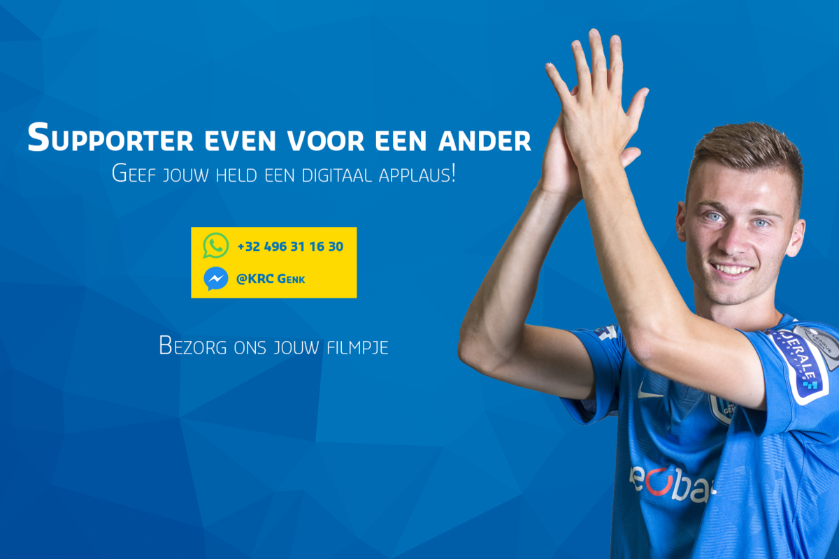 Geef jouw held een digitaal applaus #supporterevenvooreenander