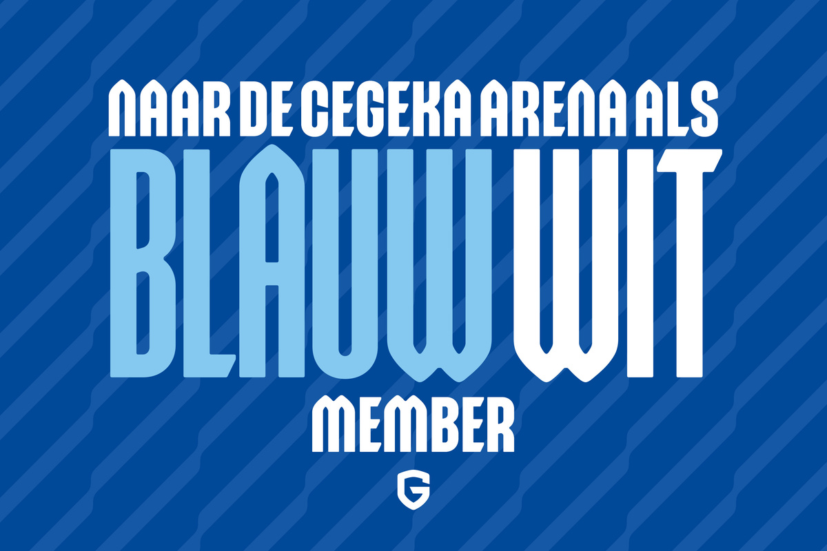 Naar de fandag als Blauw Wit-member