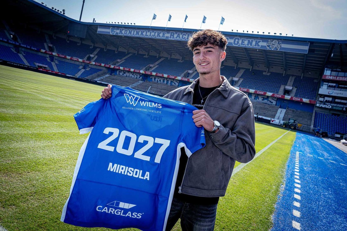Genks Jeugdproduct Robin Mirisola (17) verlengt contract tot 2027