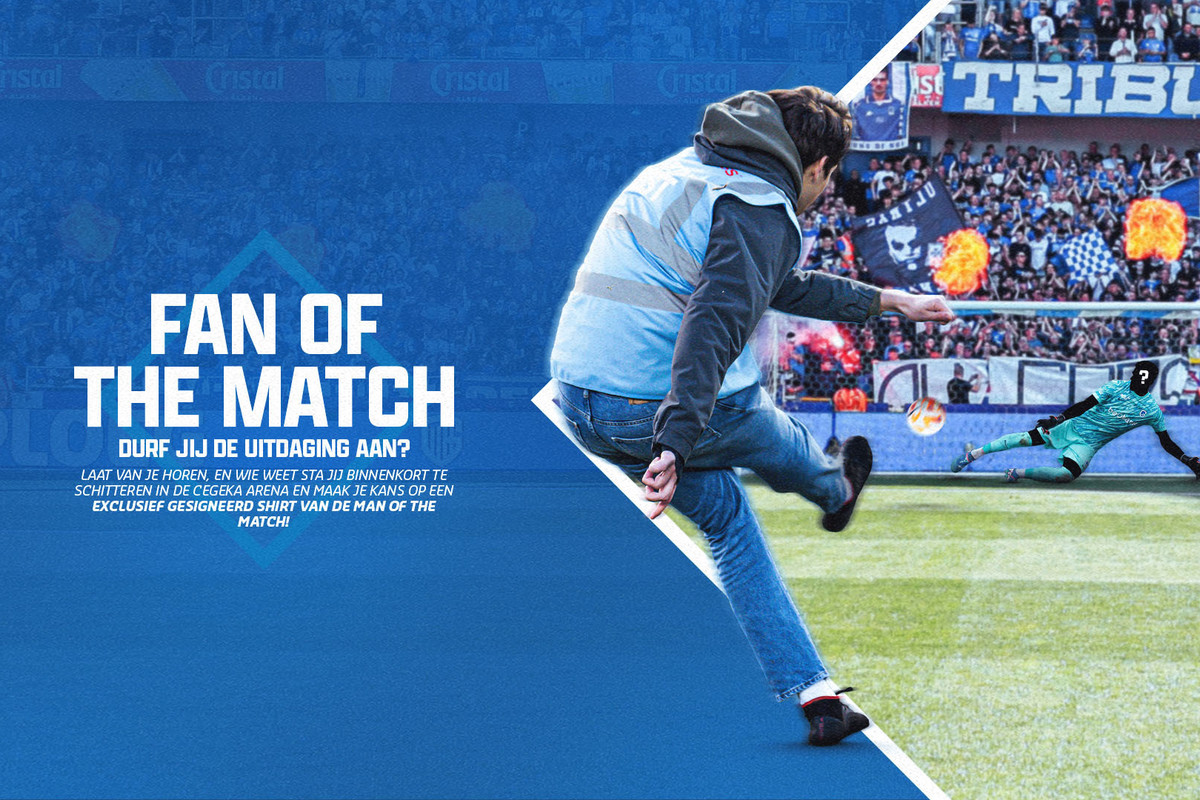 Word jij de Fan of the Match tegen RSC Anderlecht?