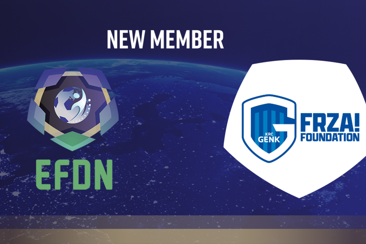 KRC Genk FRZA! Foundation treedt toe tot EFDN