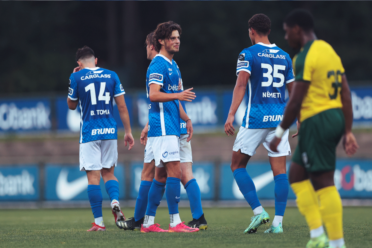 Oefenwedstrijd tegen Fortuna Sittard: 3-3