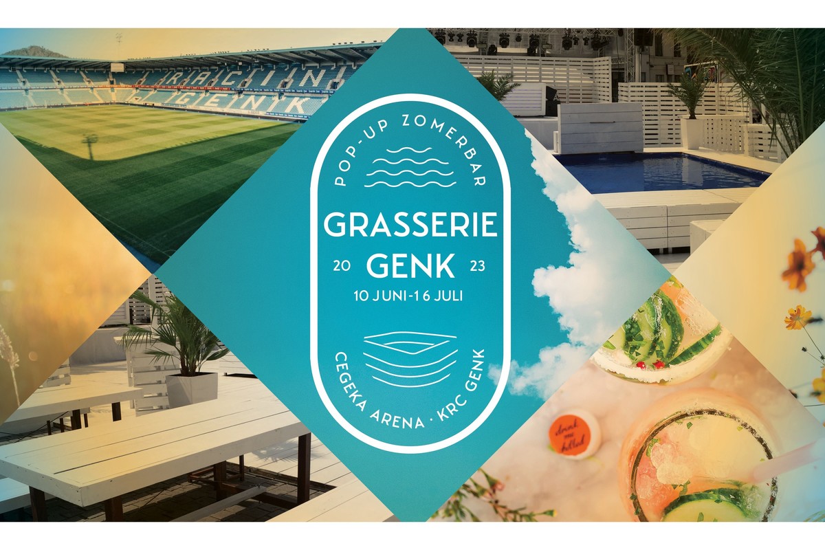 GRASSERIE GENK: kom deze zomer een cocktail drinken aan de rand van onze heilige grond