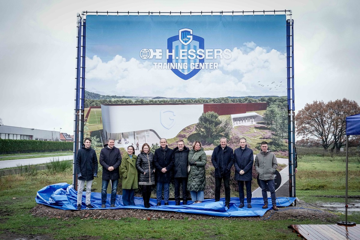 KRC Genk start werken aan H.Essers Training Center