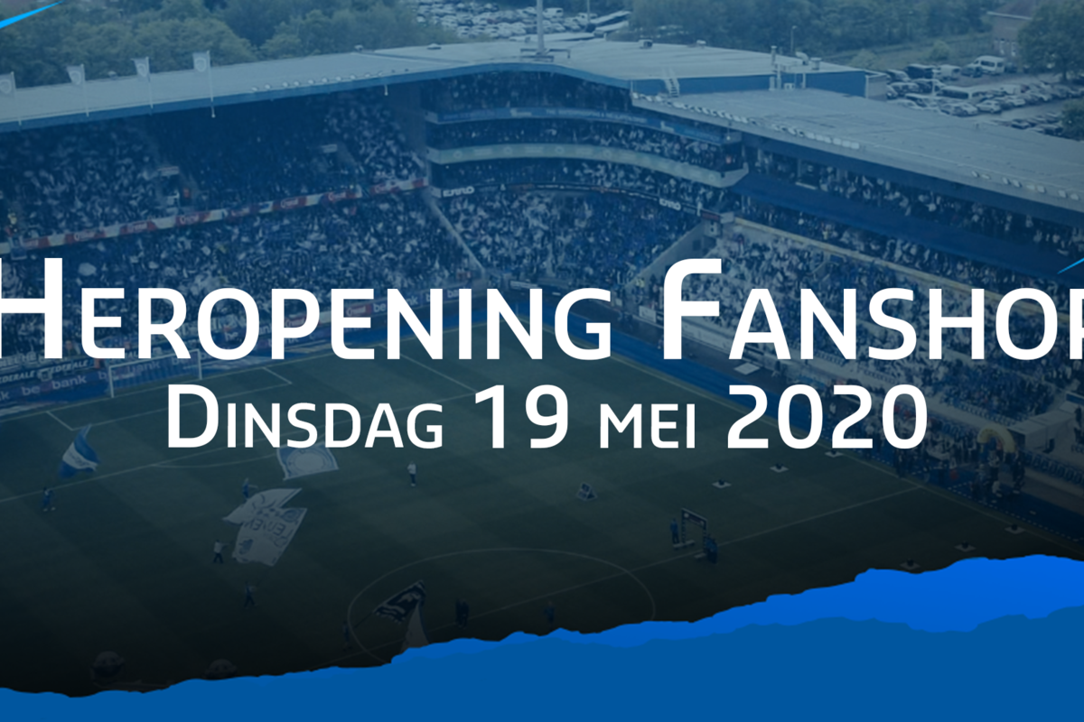 Heropening KRC Genk Fanshop