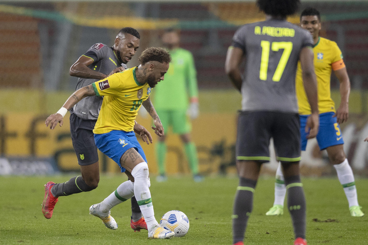 Genkies internationaal: Angelo Preciado 90 minuten met Ecuador tegenover Neymar