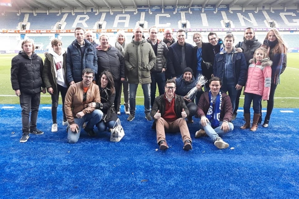 Helden van 22/3 op bezoek in de Luminus Arena