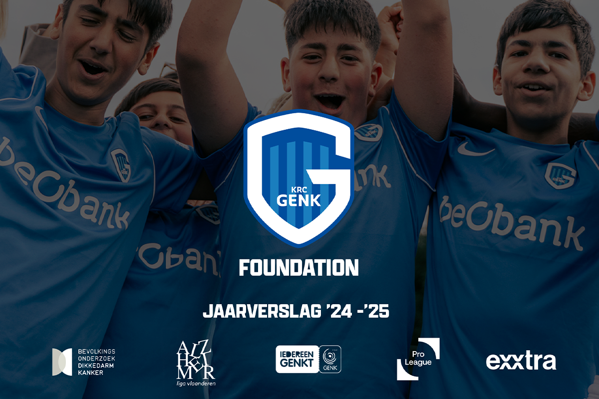 Jaarverslag KRC Genk Foundation: trots op 2024-2025