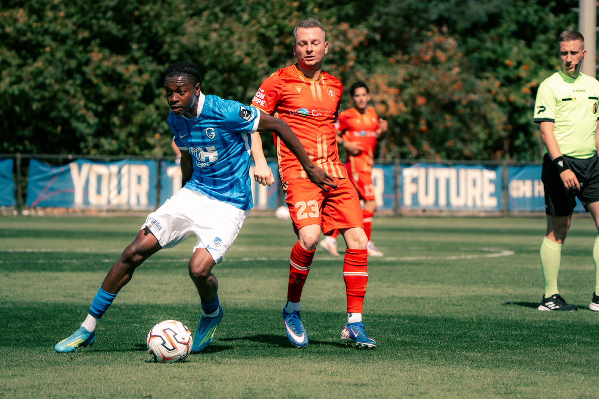 Eerste oefenzege Jong Genk