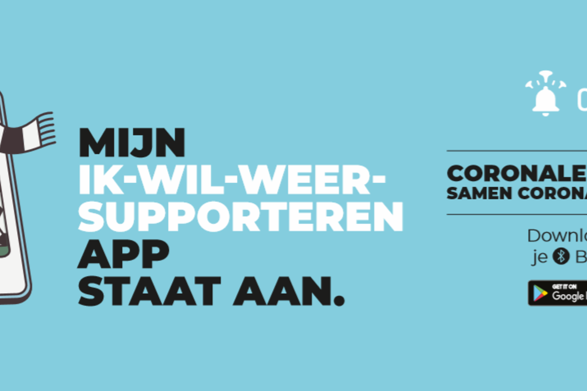 Installeer nu de Coronalert app