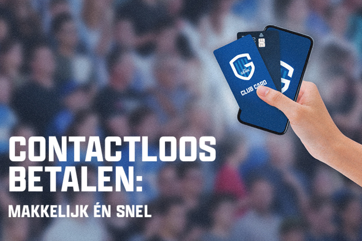 Vanaf nu zonder cash naar KRC Genk