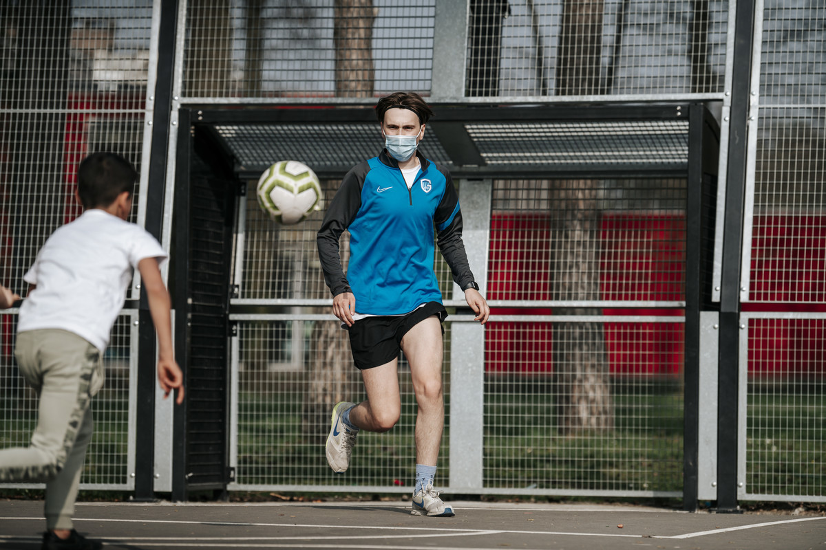 KRC Genk community: project Wijkvoetbal