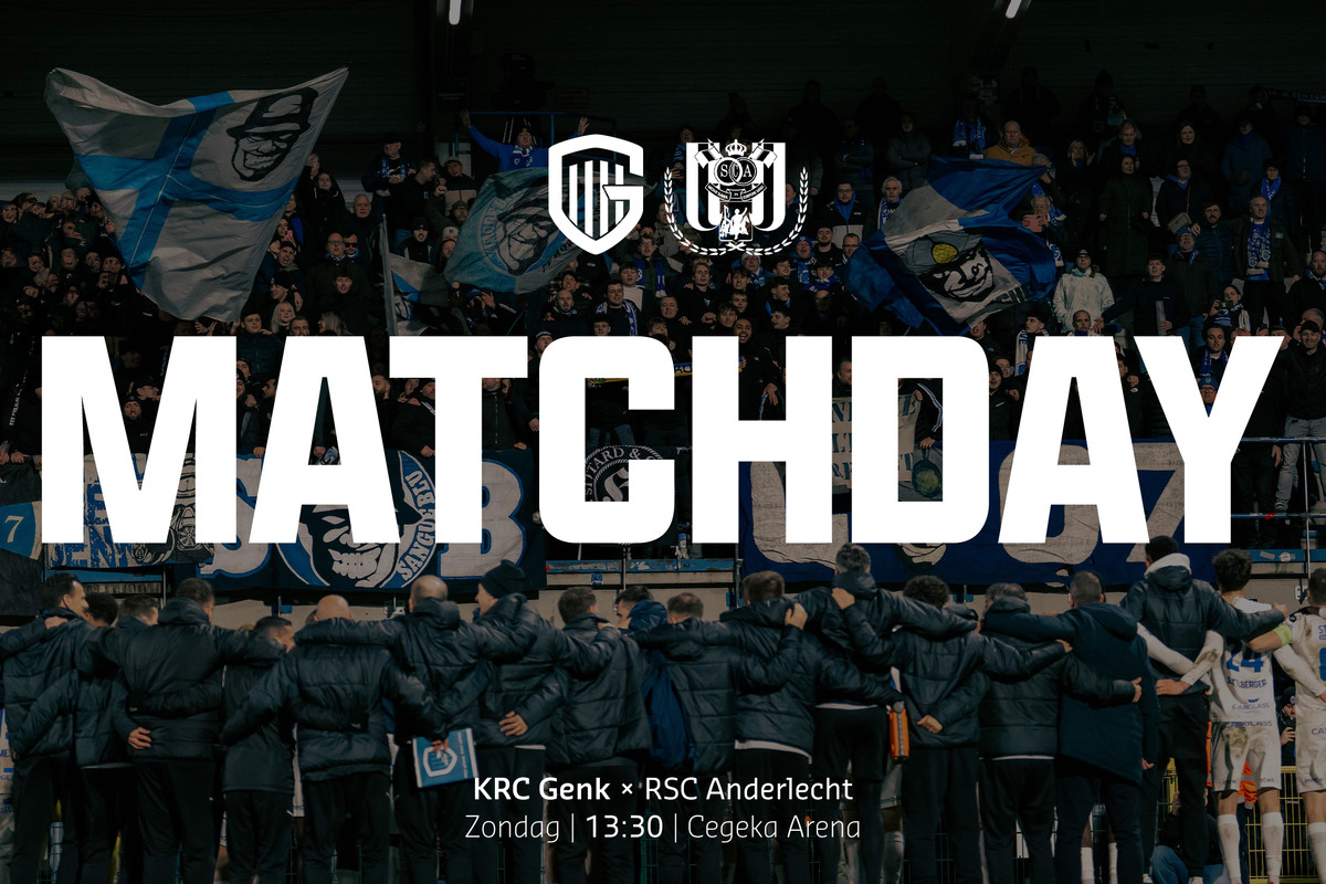 Belangrijke info KRC Genk - RSC Anderlecht