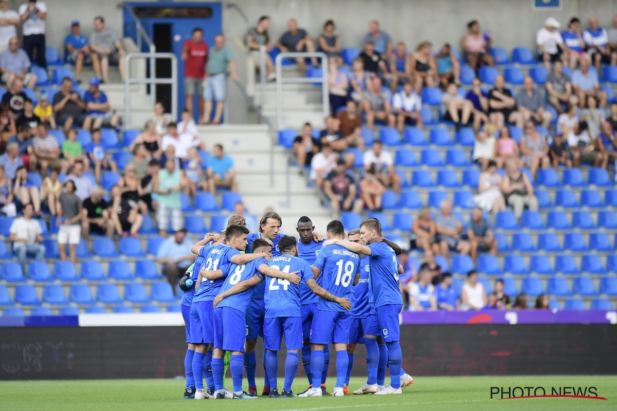 De selectie voor de trip naar Lokeren.