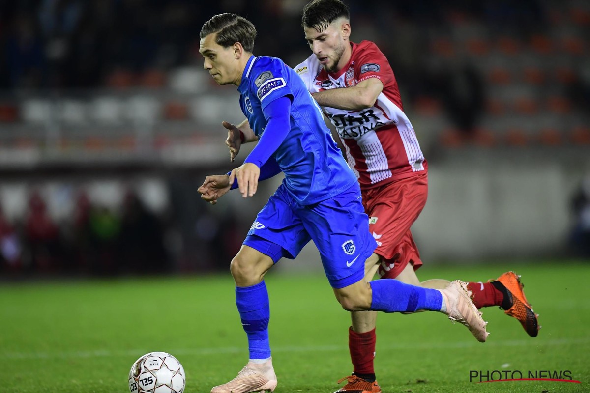 Ongeslagen herfstkampioen na 0 - 0 in Moeskroen.