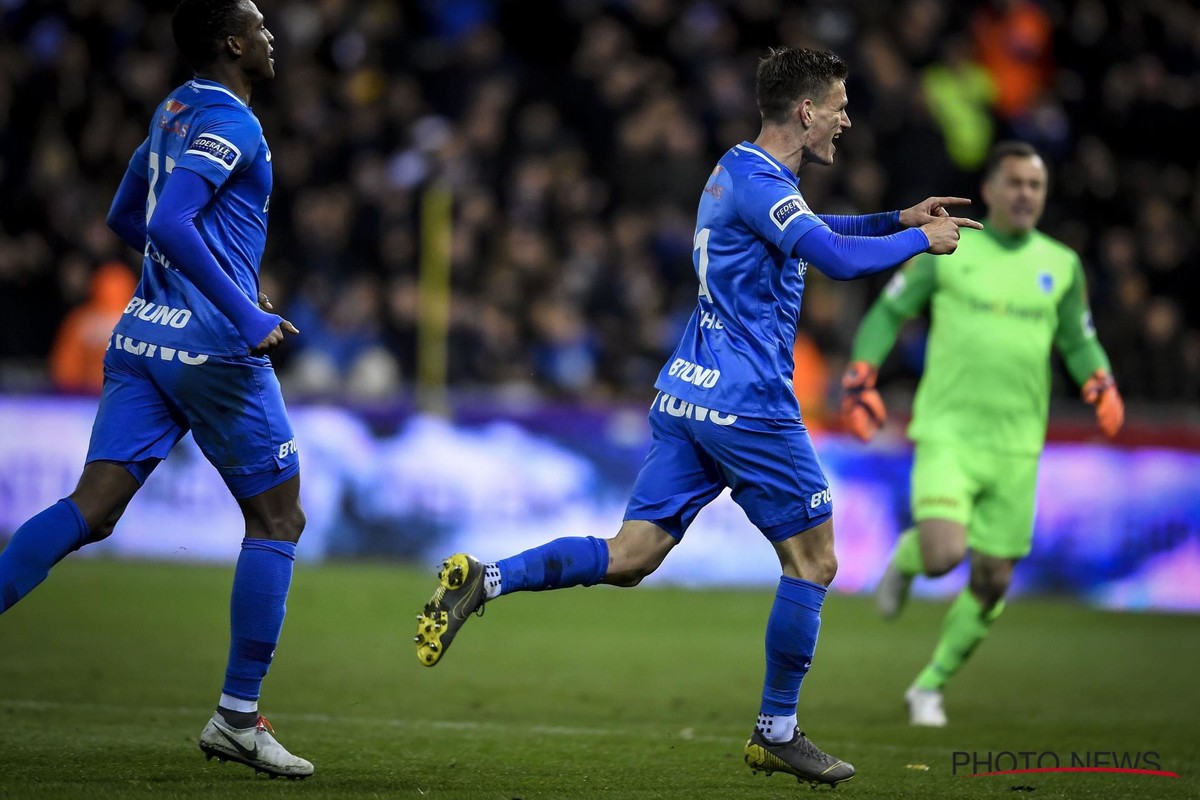 Felbevochten maar verdiende 1 - 0 winst tegen Lokeren.