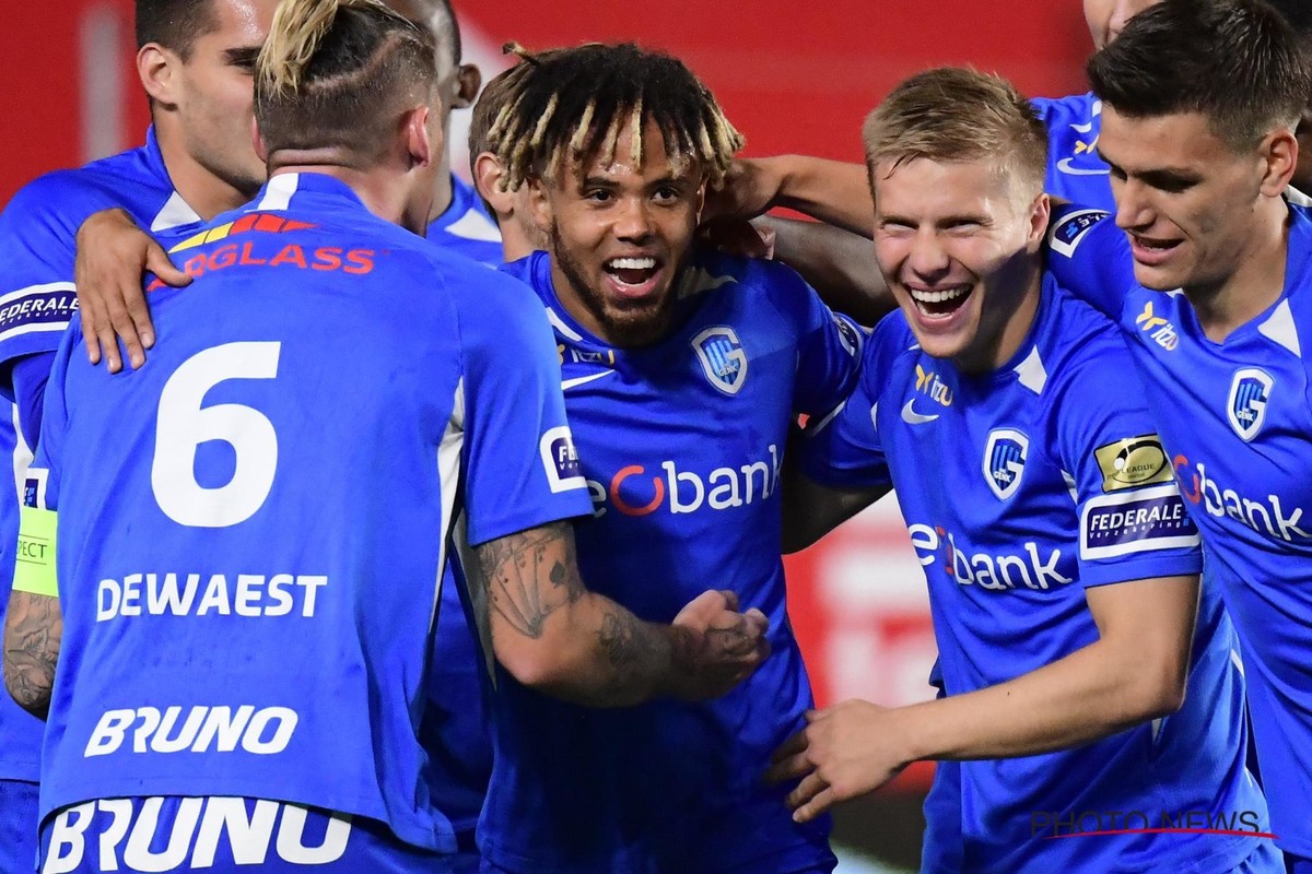 Here's our squad for KRC Genk - Moeskroen