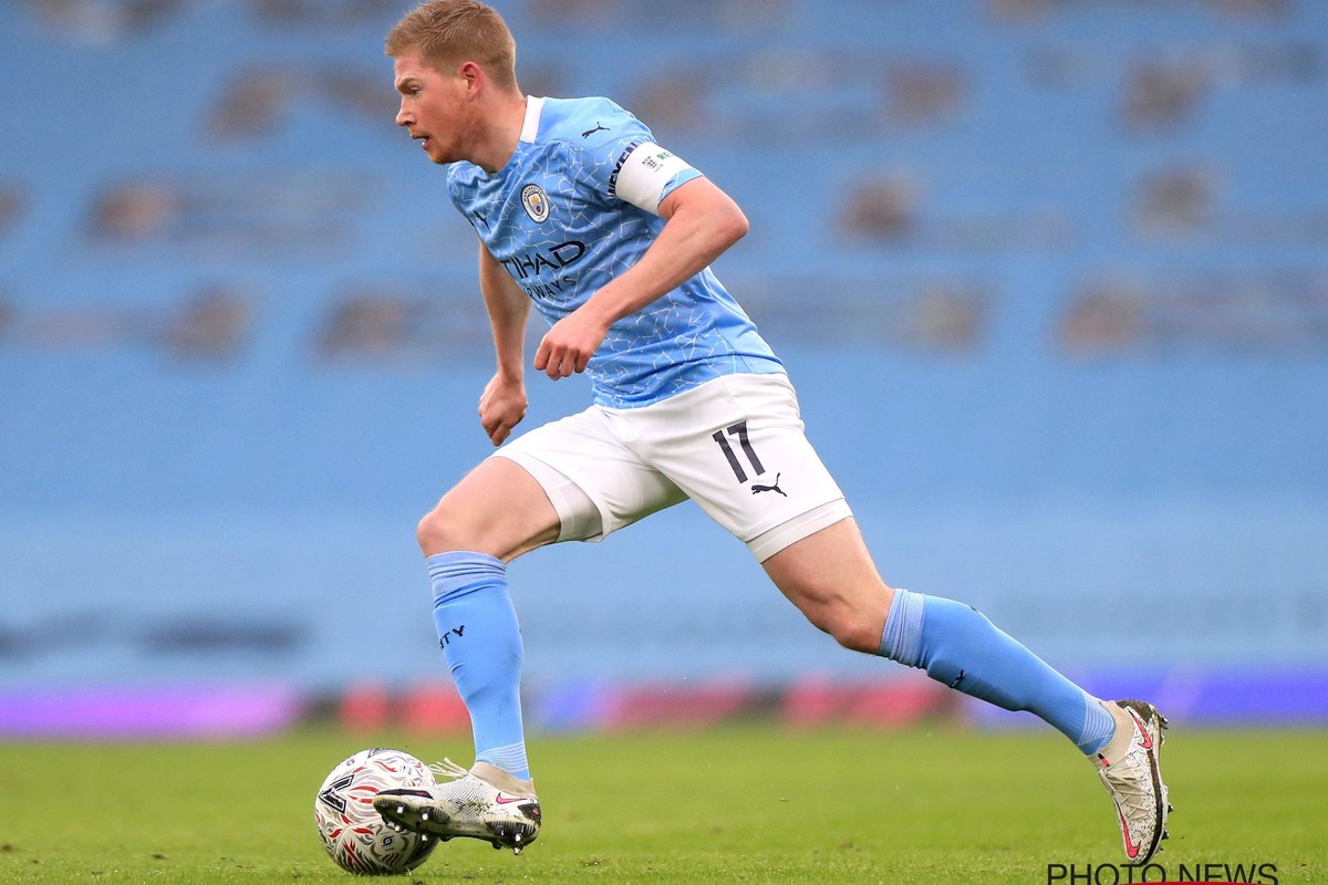Kevin De Bruyne op drie na beste spelmaker van het decennium