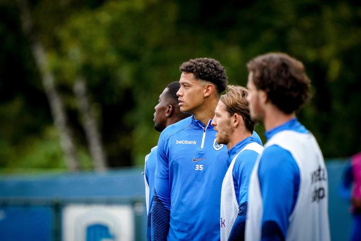 Onze selectie tegen KV Kortrijk