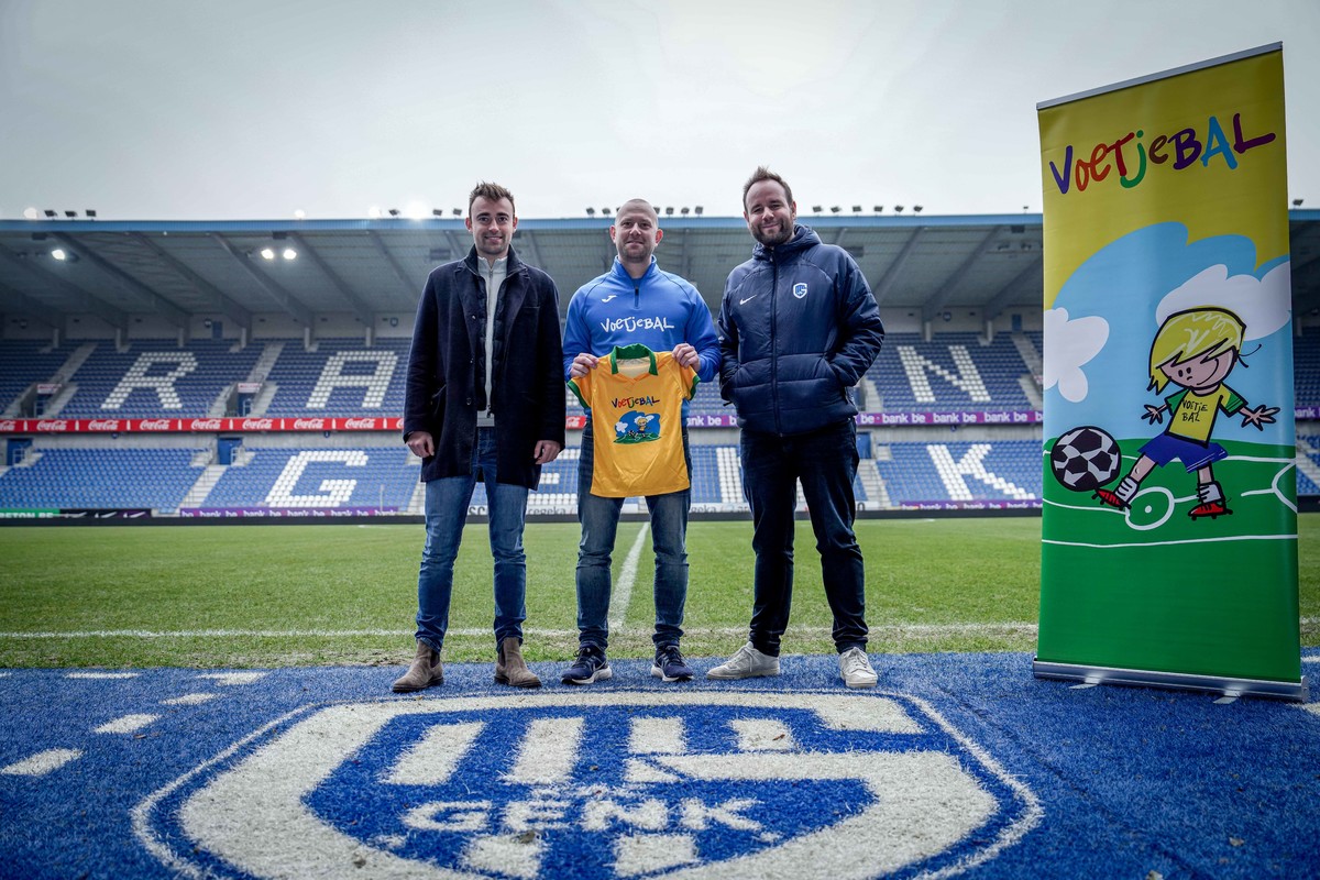 Voetjebal België & KRC Genk samen in zee