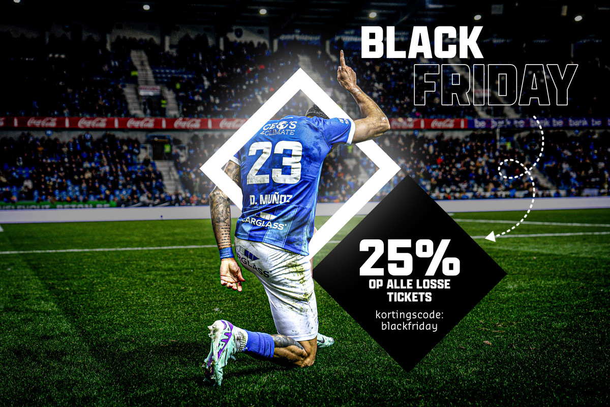 Profiteer van de Black Friday deal bij KRC Genk