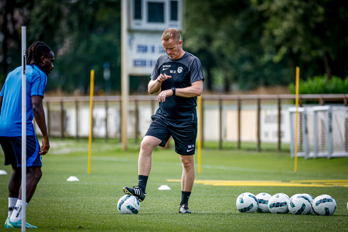 Maandag open training voor onze supporters