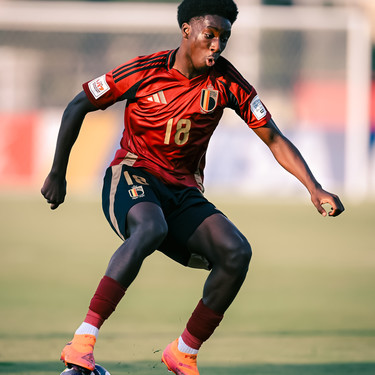 Fussball, Junioren U 17 WM 2025 Belgien - Tunesien, Gruppe D