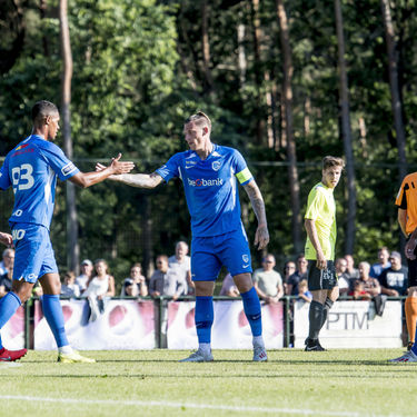 Oefenwedstrijd Bregel - KRC Genk